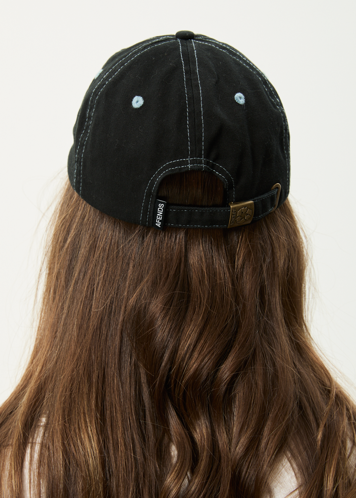 AFENDS Mens Mace - Six Panel Cap - Black