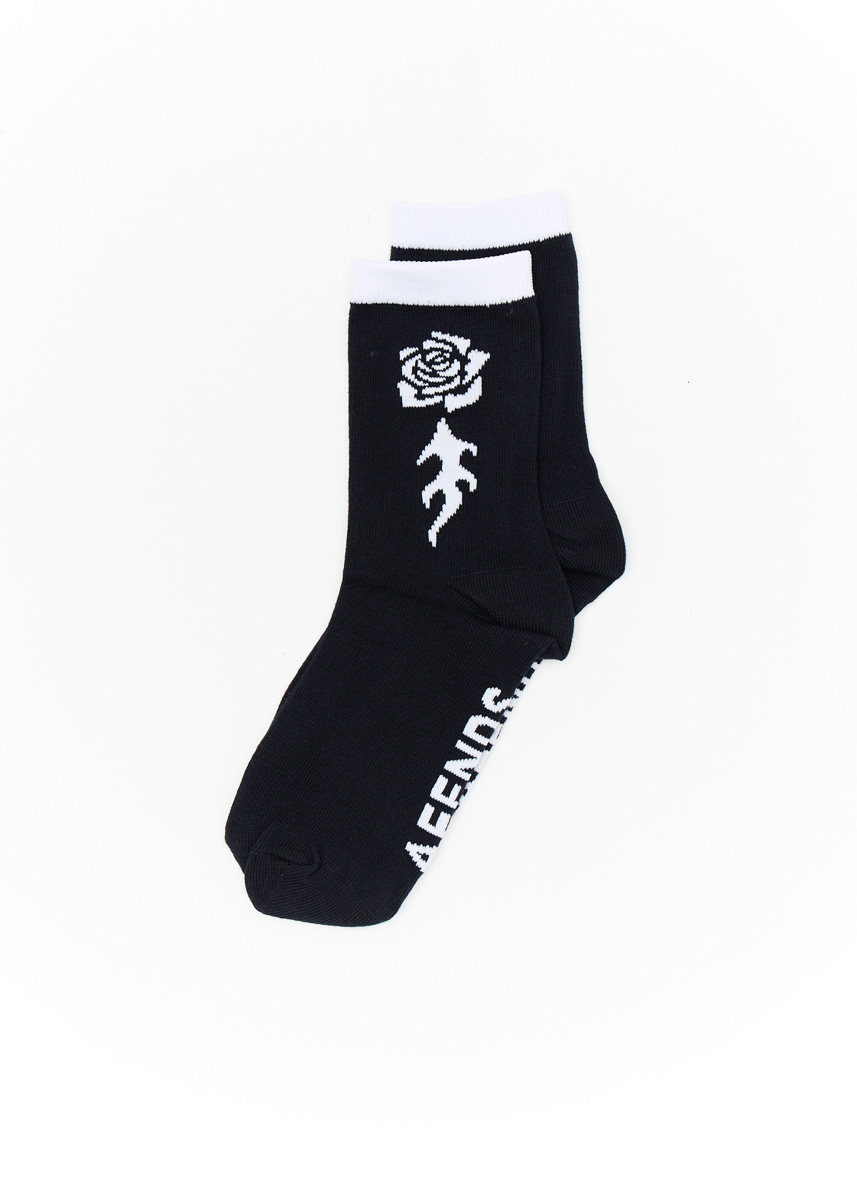AFENDS Womens Desert Rose - Two Pack Socks - White / Navy
