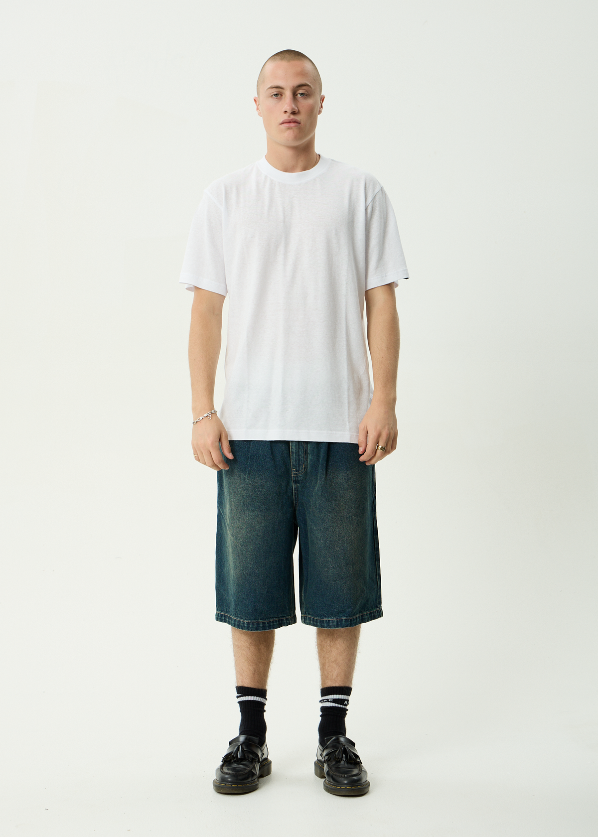 AFENDS Mens Classic - Retro Tee - White