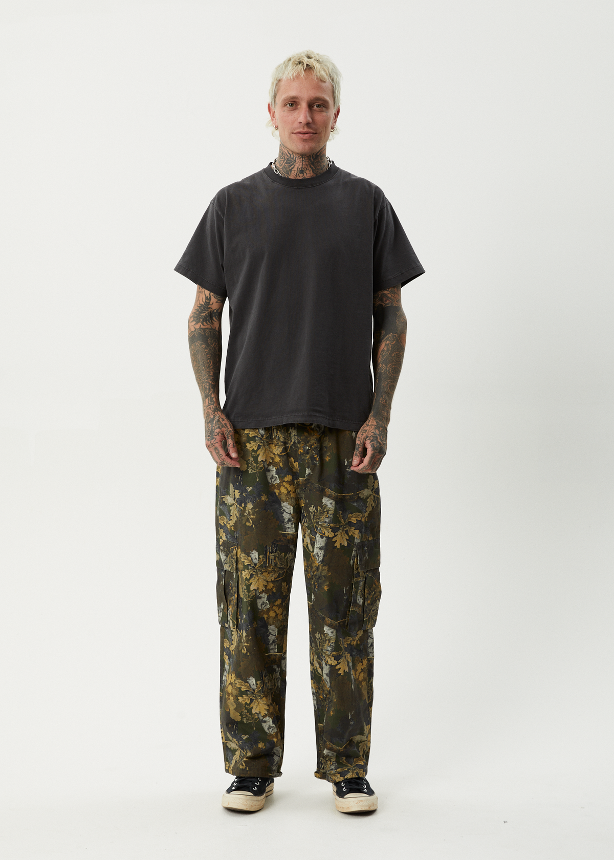 AFENDS Mens Atlas Find Me - Twill Cargo Pant - Find Me