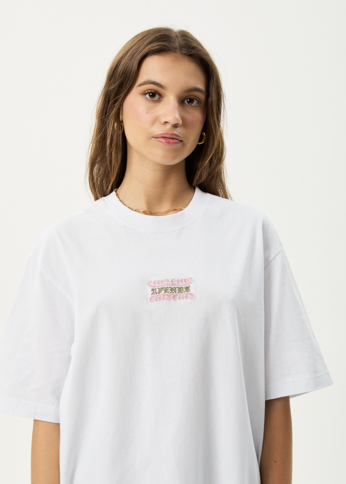 AFENDS Mens Sixsixsix - Retro Tee - White