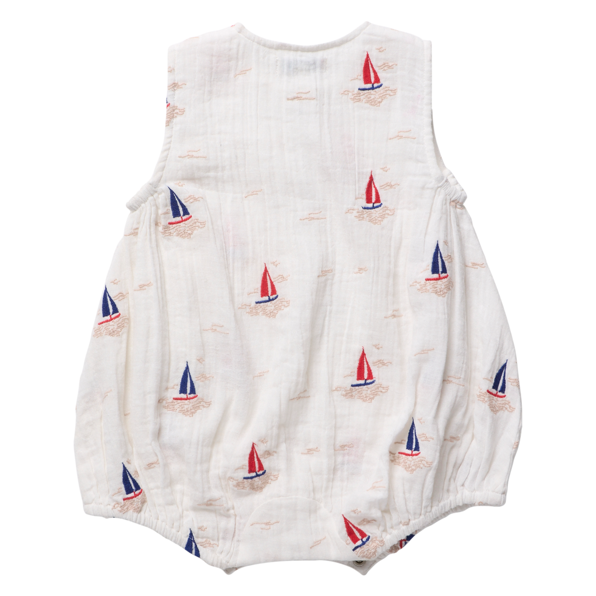 Baby Riley Jumper - Sailboat Embroidery