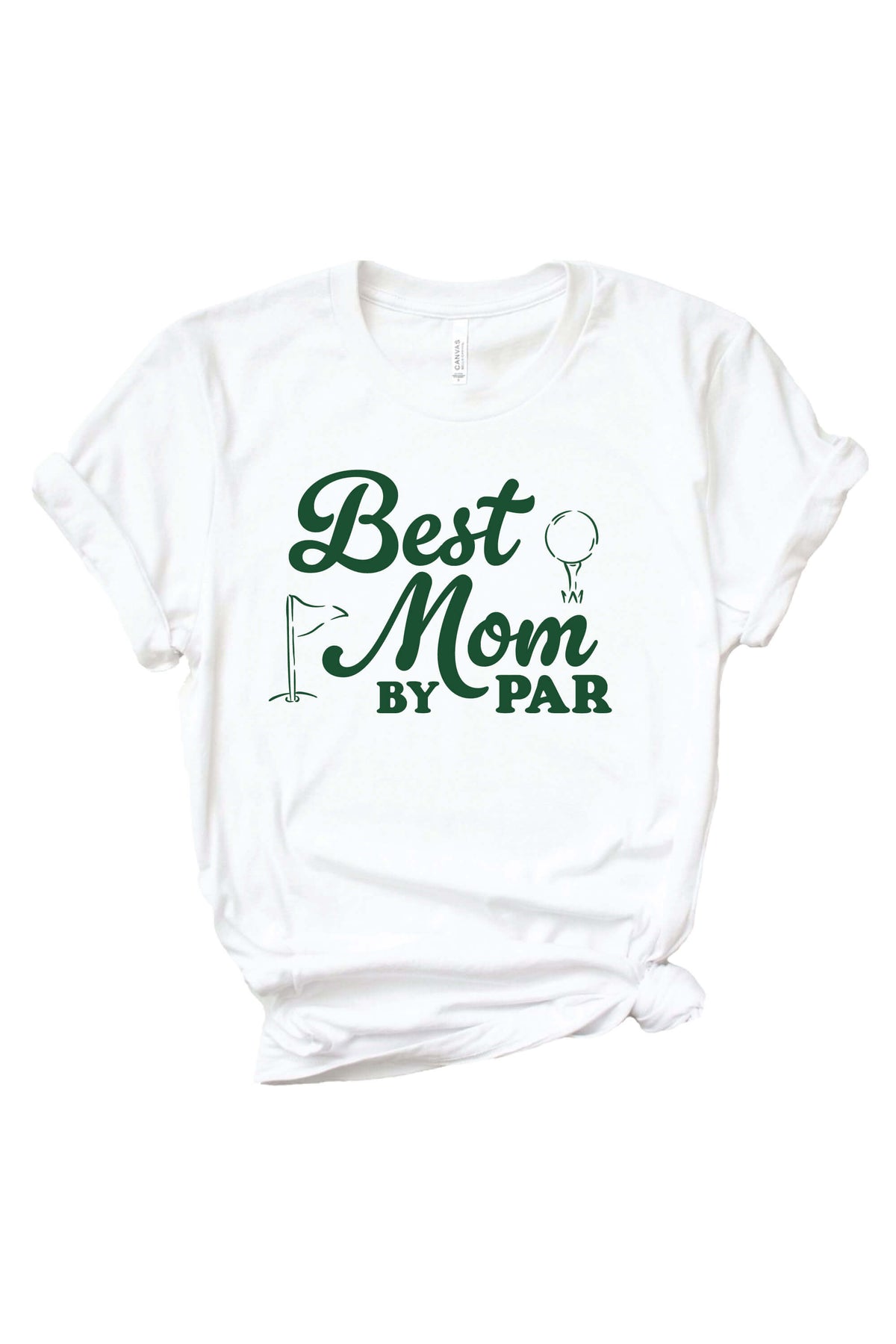 Best Mom By Par Adult Graphic Tee | White