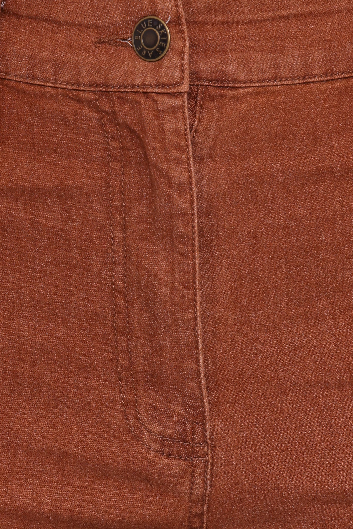 Hayes Wide Leg Pant - Mocha Brown