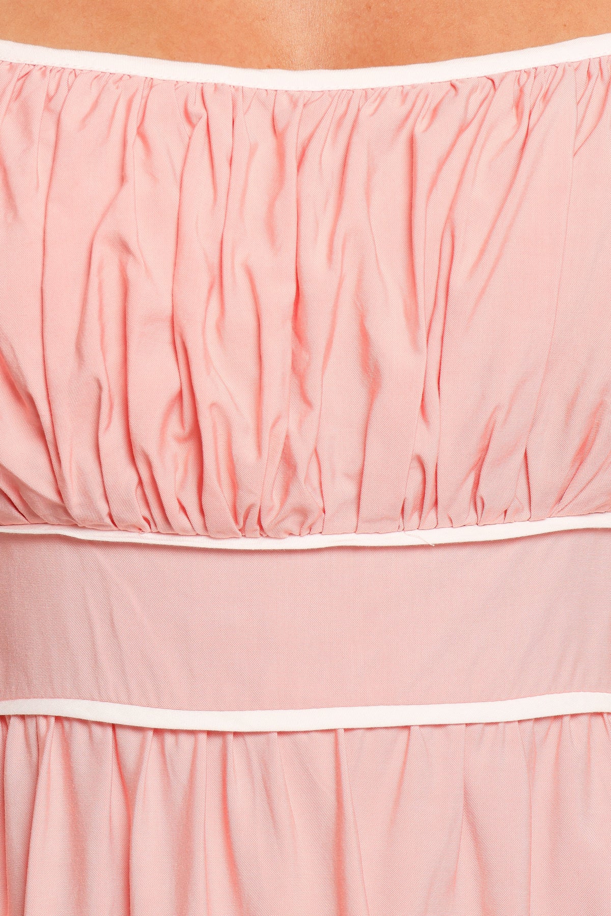 Henley Midi Dress - Pink