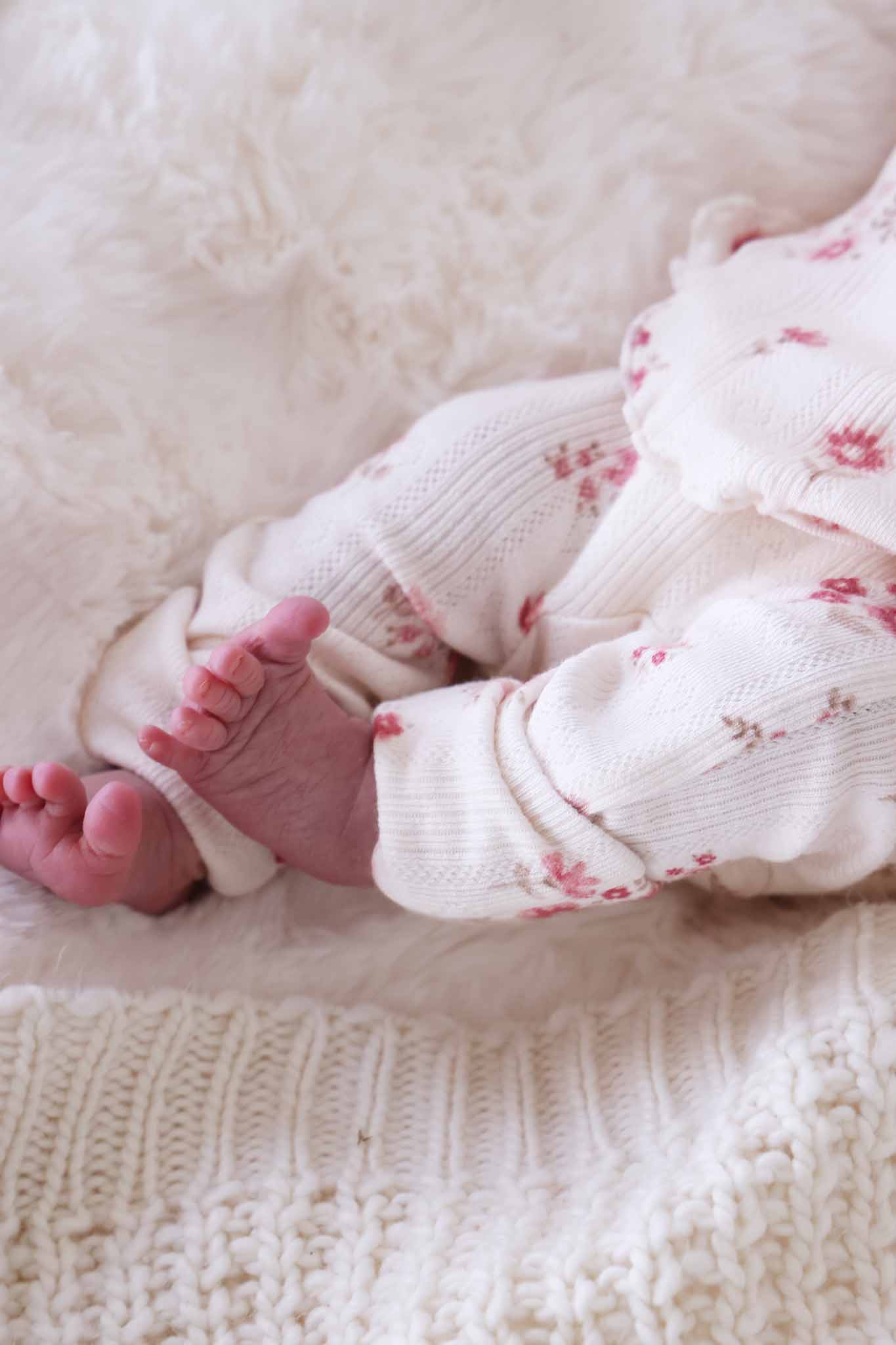 2pc Pointelle Crossover Top & Bottom | Precious Posies