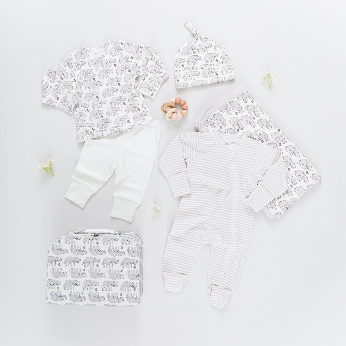 Nesting Box Baby Take Home Set - Baby Elephant