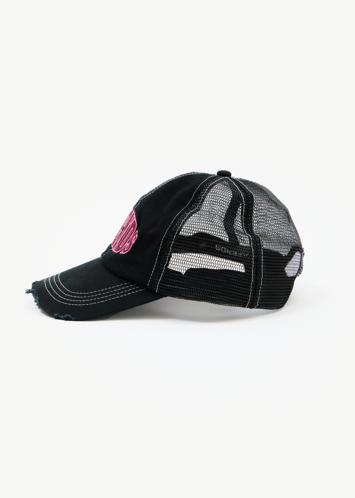 AFENDS Mens Arch - Six Panel Mesh Cap - Black