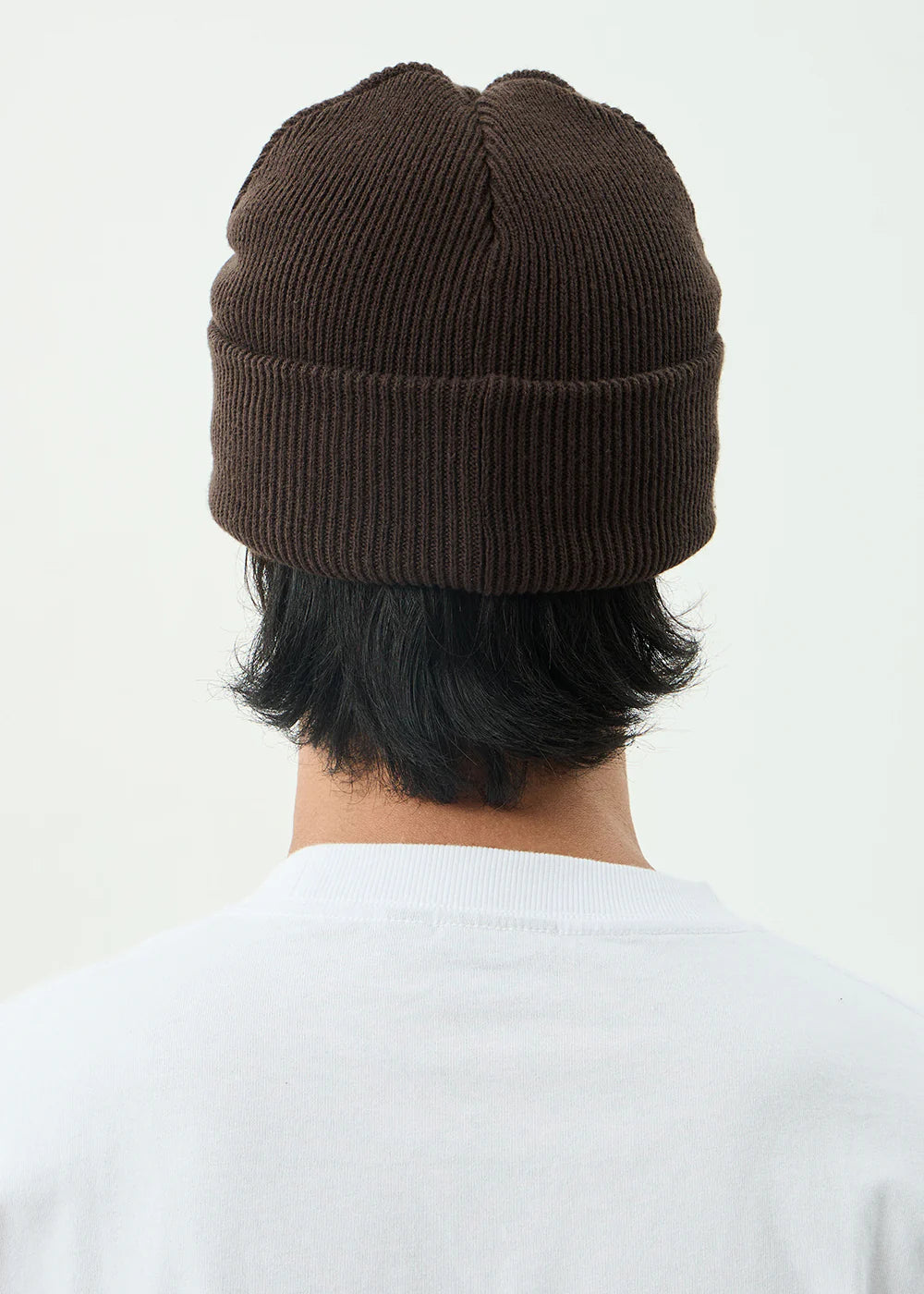 AFENDS Mens Home - Cuffed Beanie - Coffee