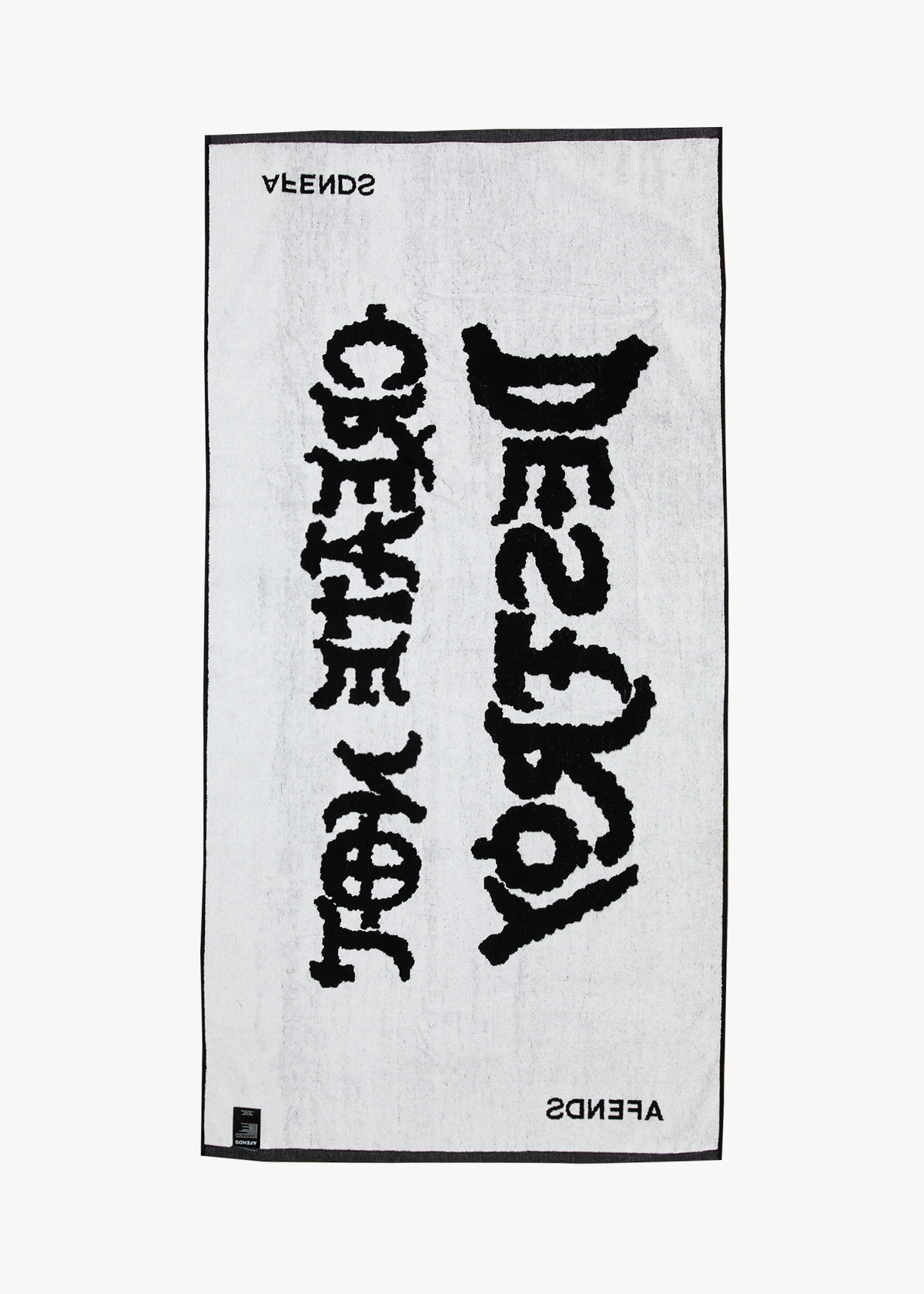 AFENDS Womens Afends - Beach Towel - Black