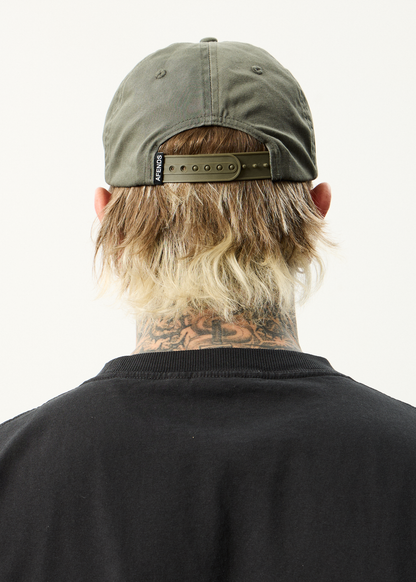 AFENDS Mens Genesis - Six Panel Cap - Washed Sycamore