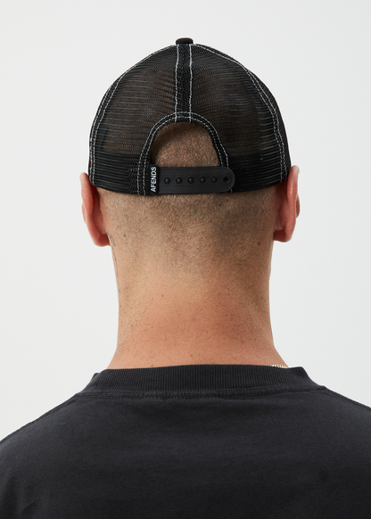 AFENDS Mens Mind Blow - Six Panel Cap - Black
