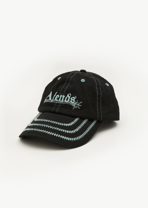 AFENDS Mens Mace - Six Panel Cap - Black