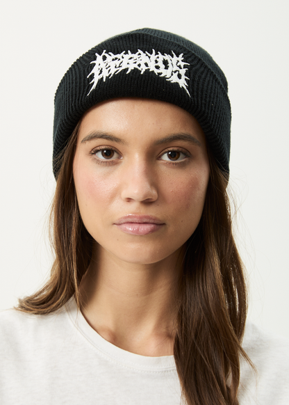 AFENDS Mens Mental - Beanie - Black