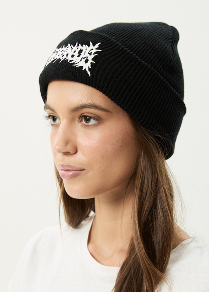 AFENDS Mens Mental - Beanie - Black