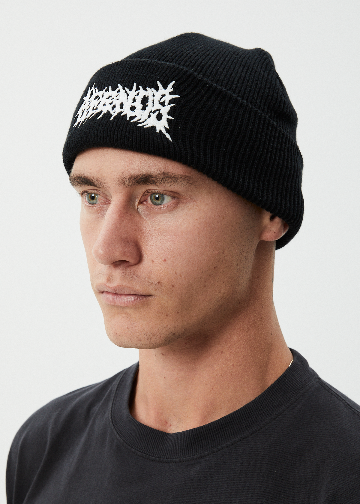 AFENDS Mens Mental - Beanie - Black