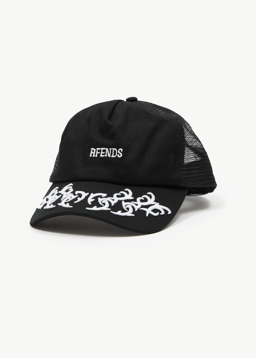 AFENDS Mens My Tribe - Trucker Cap - Black