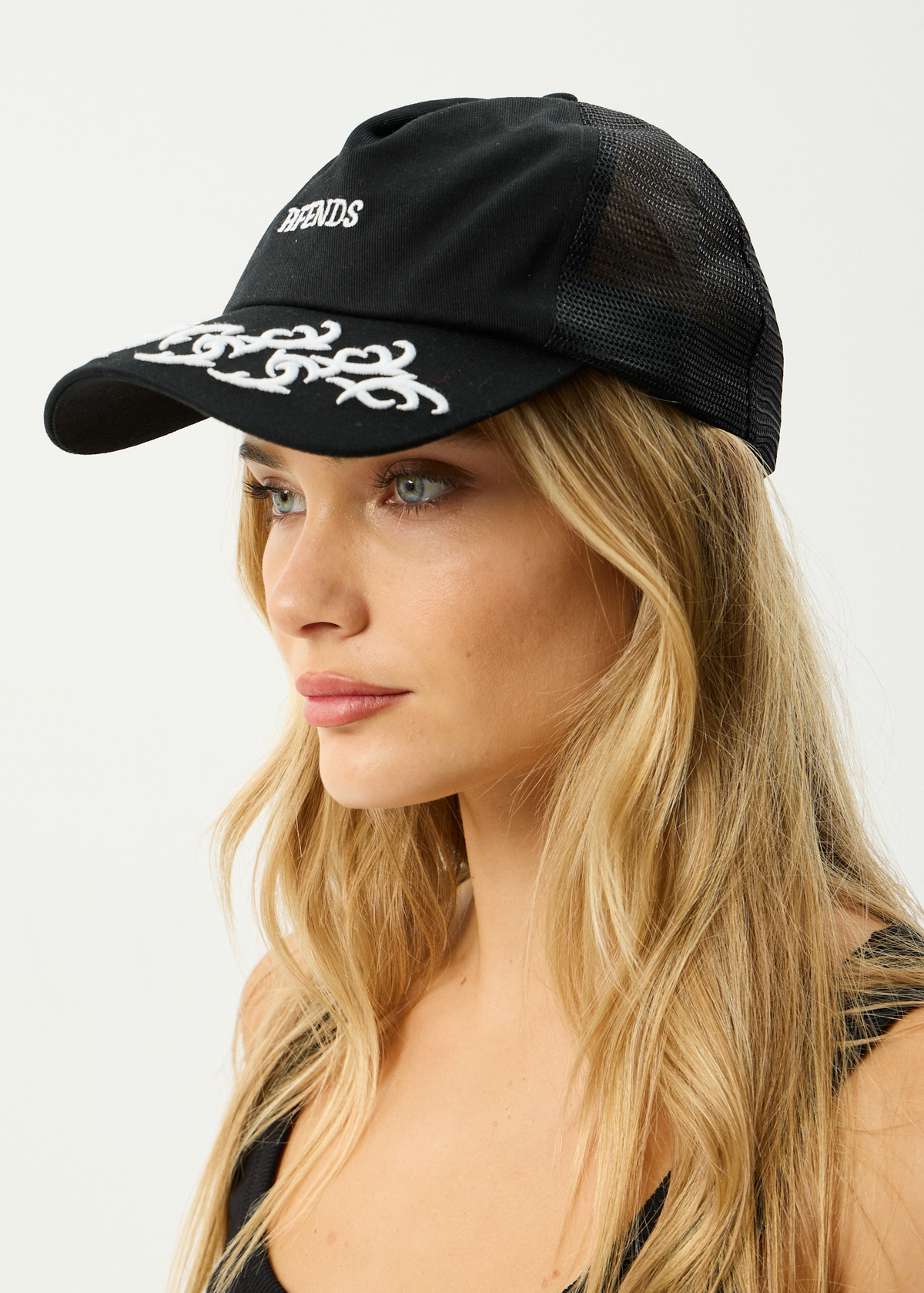 AFENDS Mens My Tribe - Trucker Cap - Black