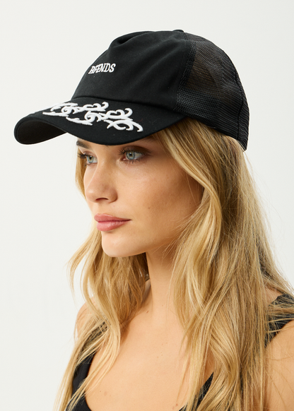 AFENDS Mens My Tribe - Trucker Cap - Black