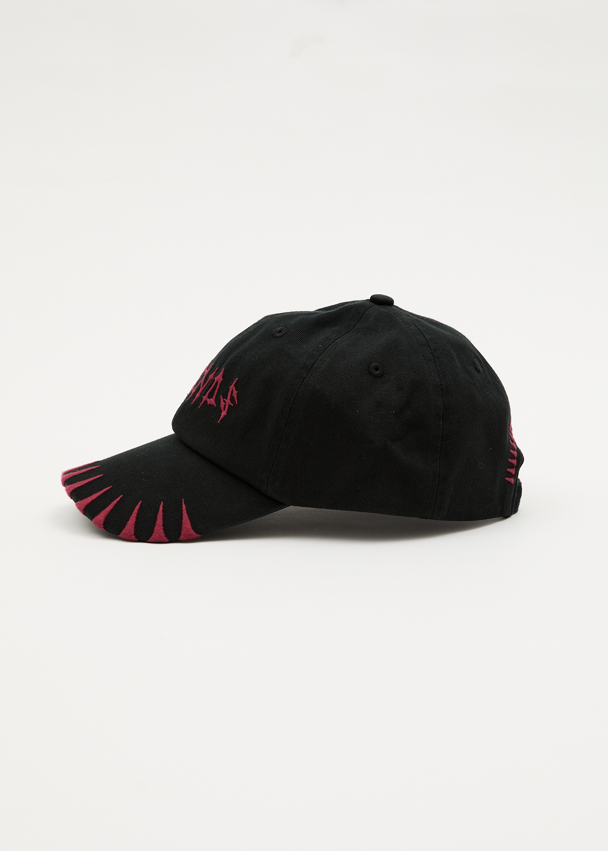 AFENDS Mens Spinal - Six Panel Cap - Black