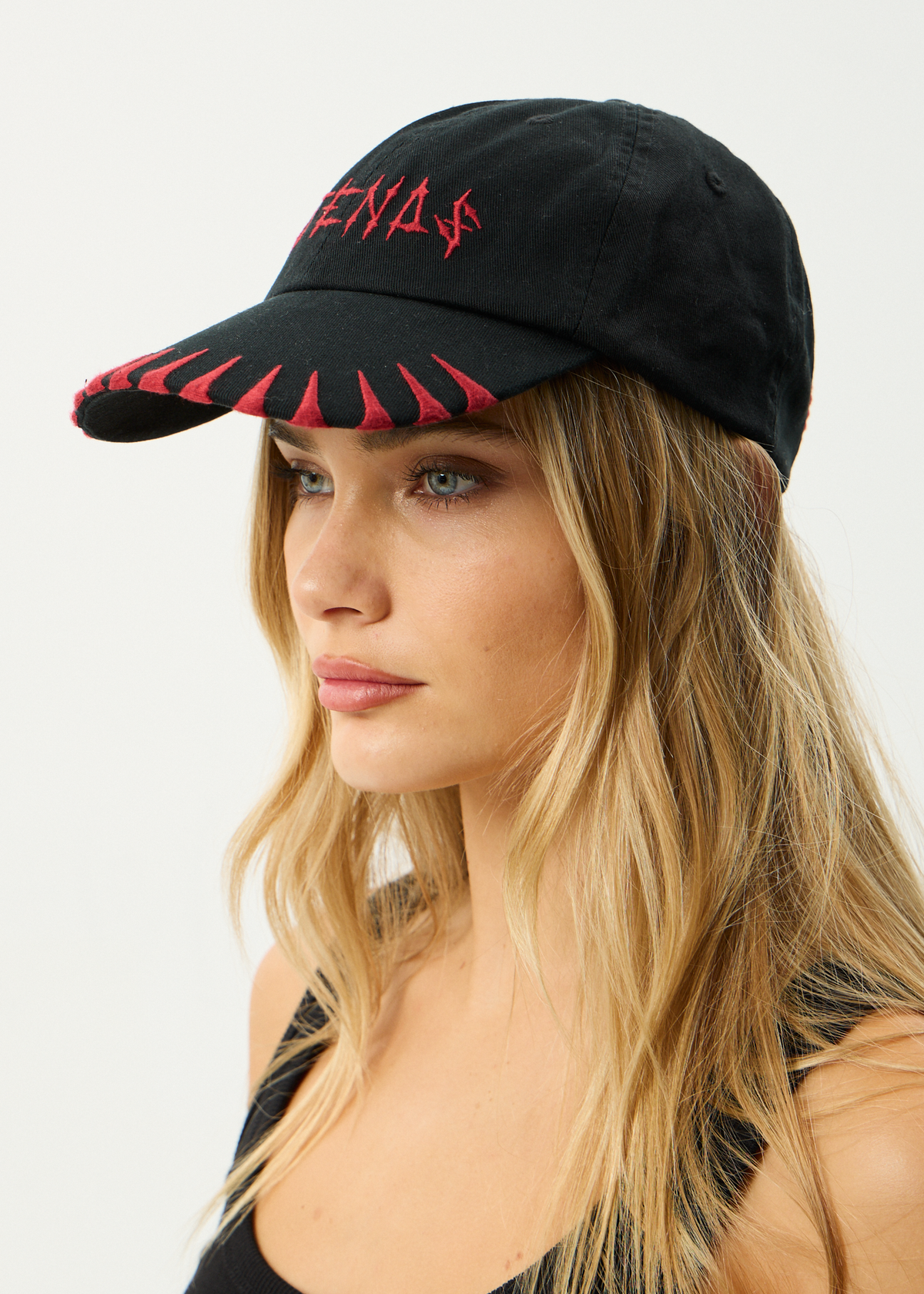 AFENDS Mens Spinal - Six Panel Cap - Black