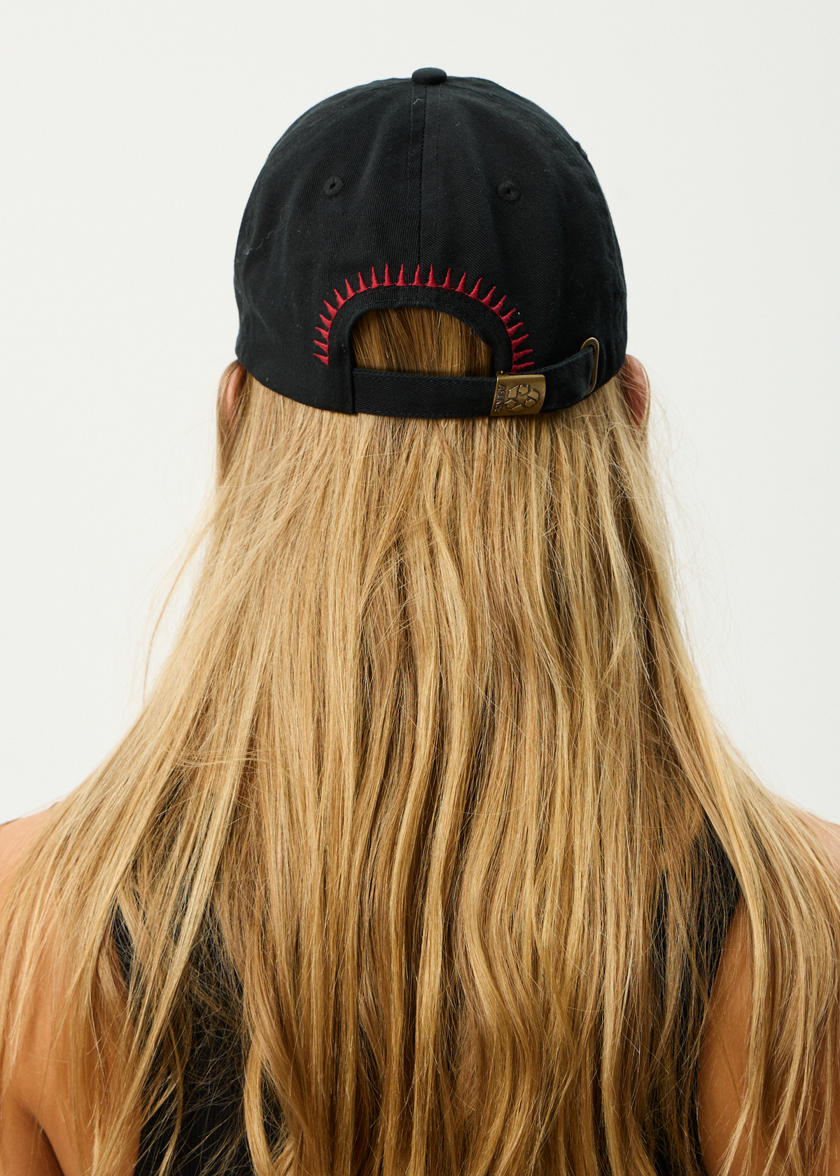 AFENDS Mens Spinal - Six Panel Cap - Black