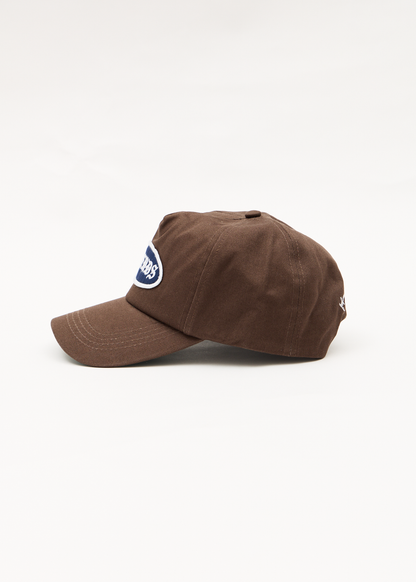 AFENDS Mens Summit - Five Panel Cap - Coffee