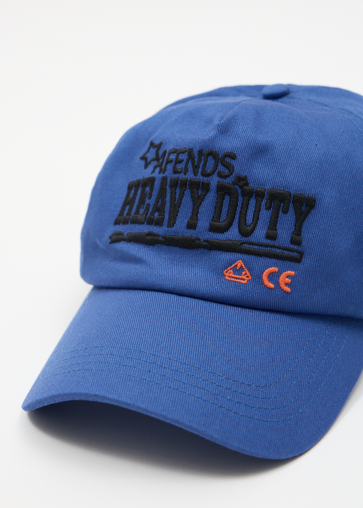 AFENDS Mens Heavy Duty - Five Panel Cap - Marine