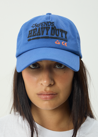 AFENDS Mens Heavy Duty - Five Panel Cap - Marine