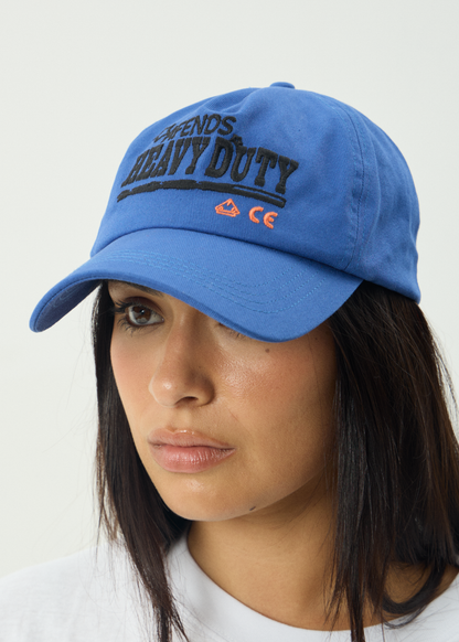 AFENDS Mens Heavy Duty - Five Panel Cap - Marine
