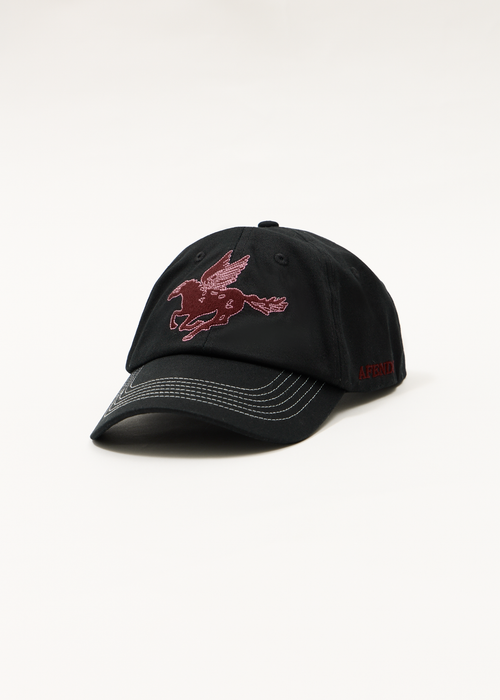AFENDS Mens Kettle - Six Panel Cap - Black