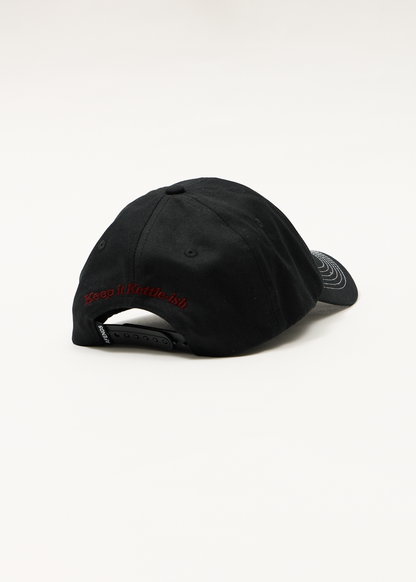 AFENDS Mens Kettle - Six Panel Cap - Black
