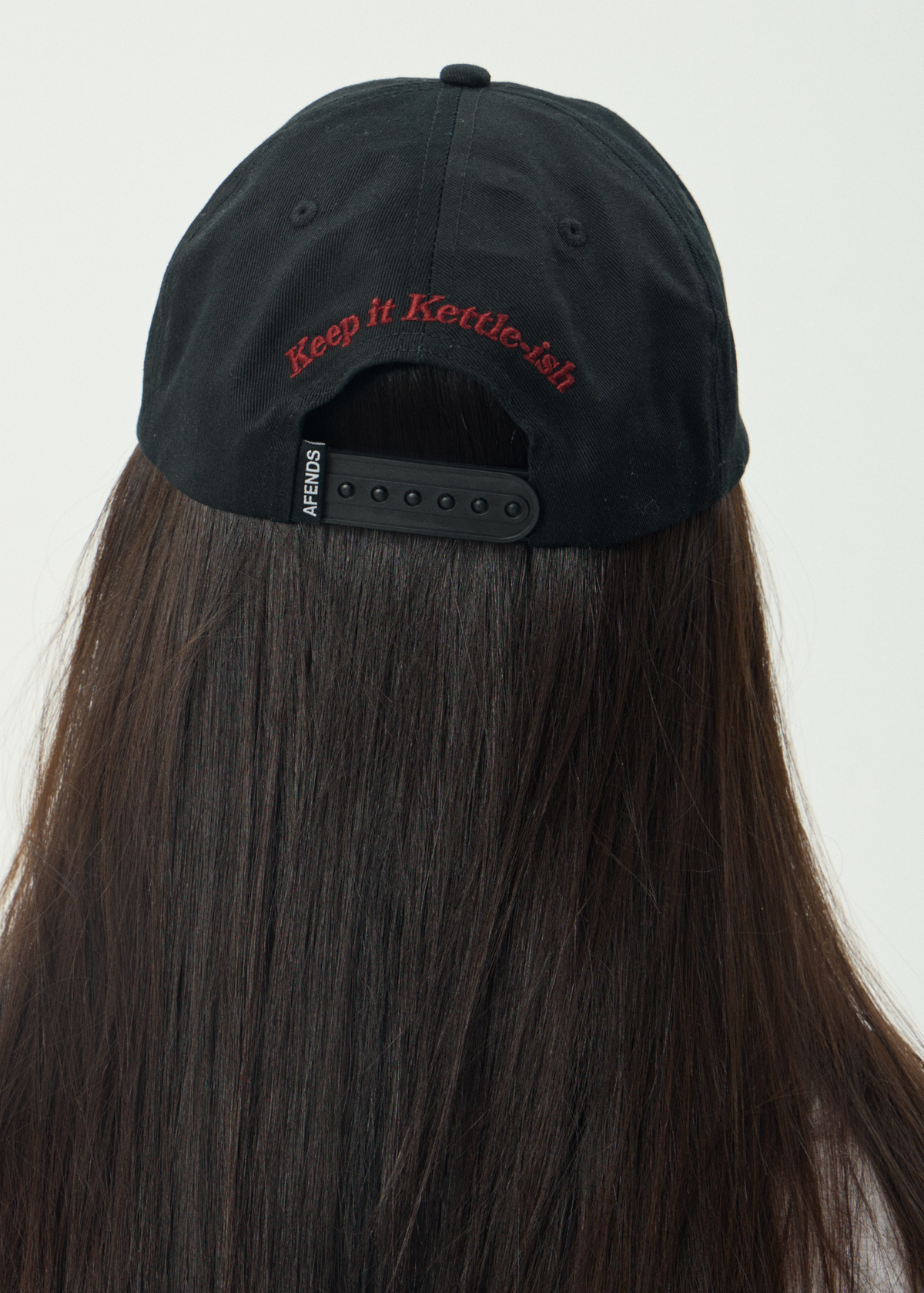 AFENDS Mens Kettle - Six Panel Cap - Black