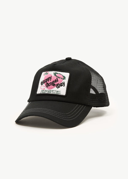 AFENDS Mens Genuine Sentiment - Trucker Cap - Black