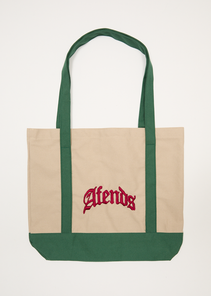 AFENDS Mens Hq - Tote Bag - Natural