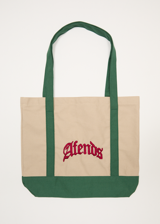 AFENDS Mens Hq - Tote Bag - Natural