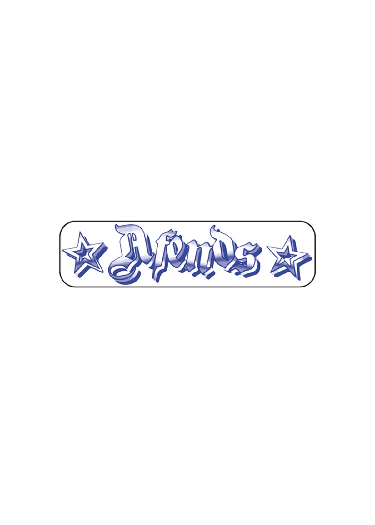 AFENDS Mens I Feel Free - Sticker Pack - Multi