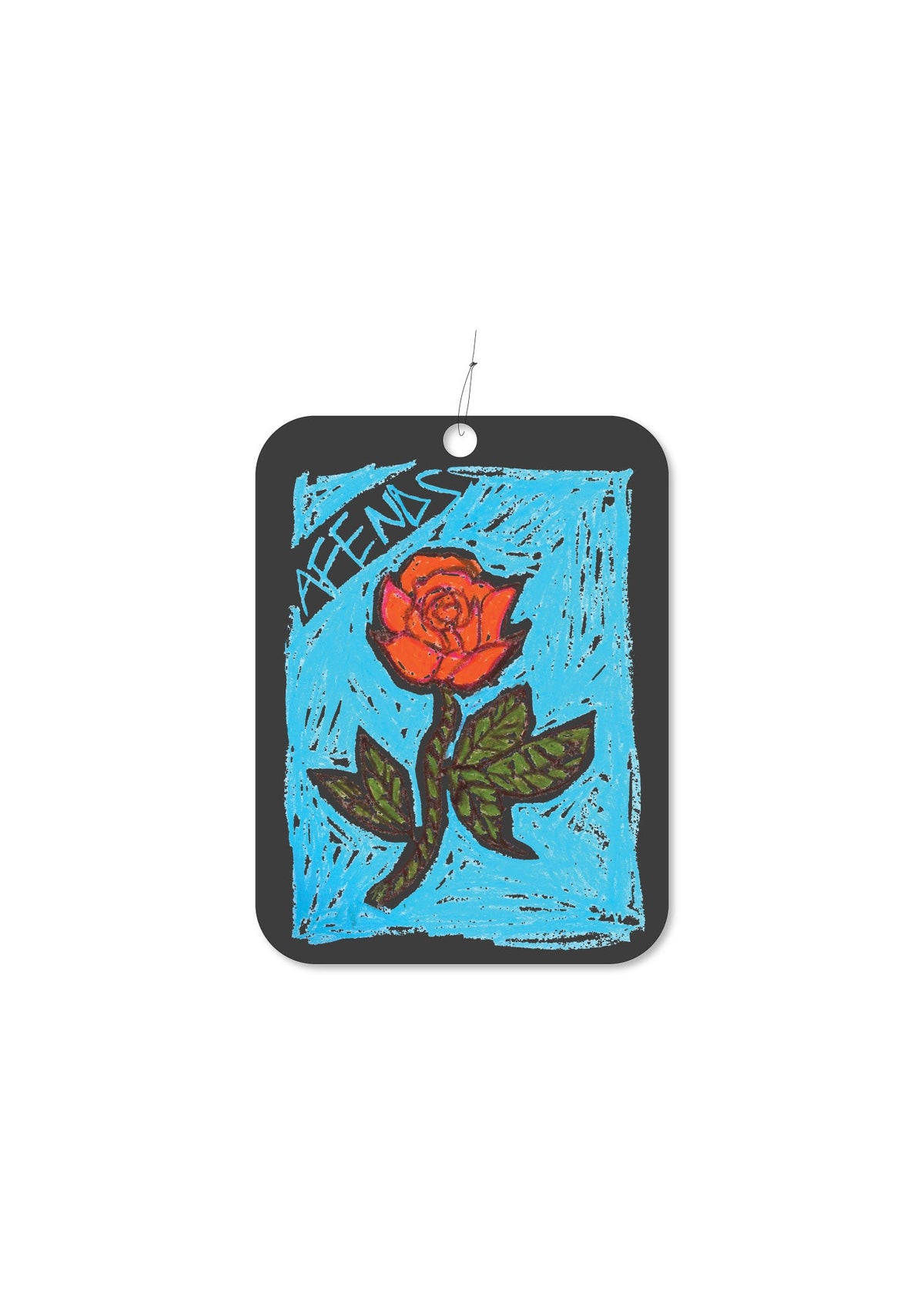 AFENDS Mens Single And Thorny - Air Freshner - Black
