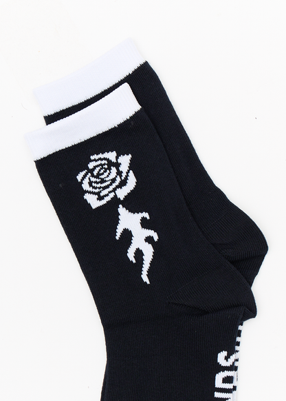 AFENDS Womens Desert Rose - Two Pack Socks - White / Navy
