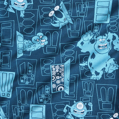 Disney Monster Glow Men's Luxe Pajama Pant Set