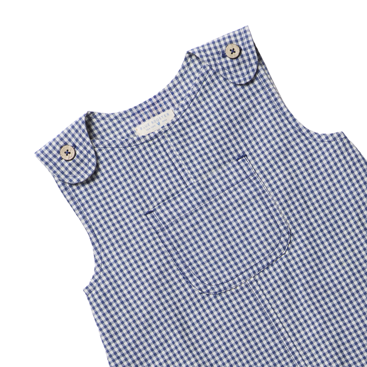 Baby Boys Noah Jumper - Navy Gingham