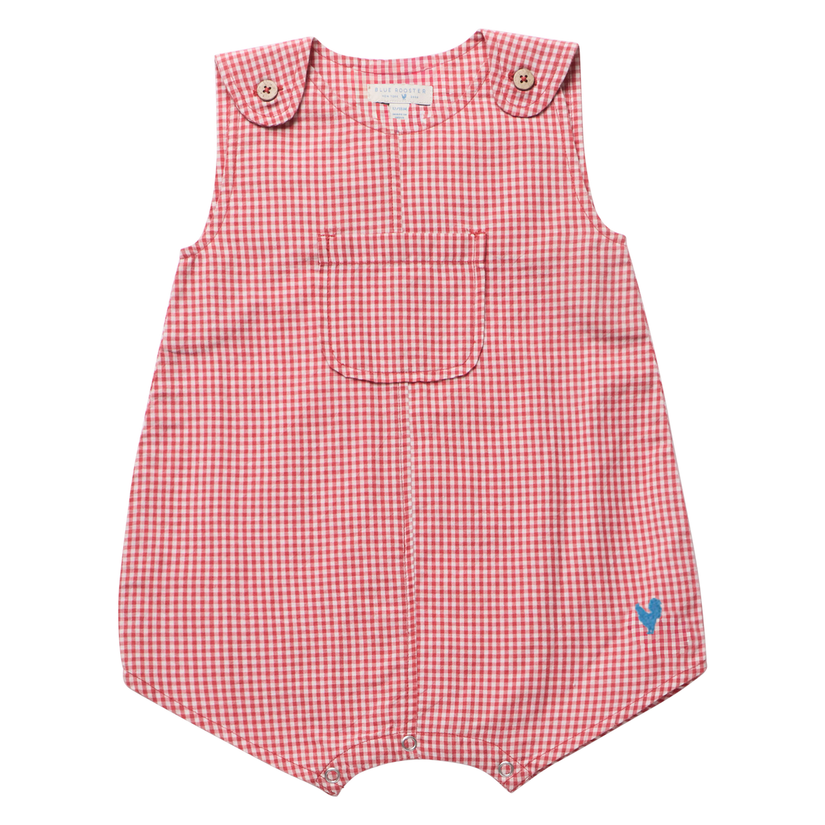 Baby Boys Noah Jumper - Red Gingham