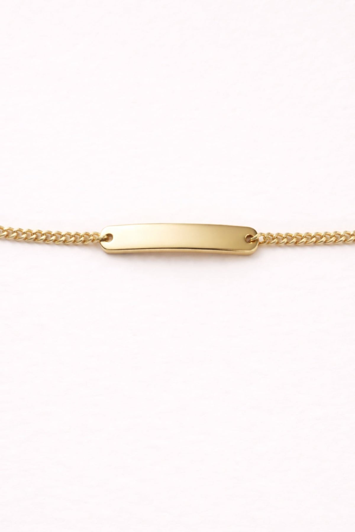 Engraved Bar Bracelet