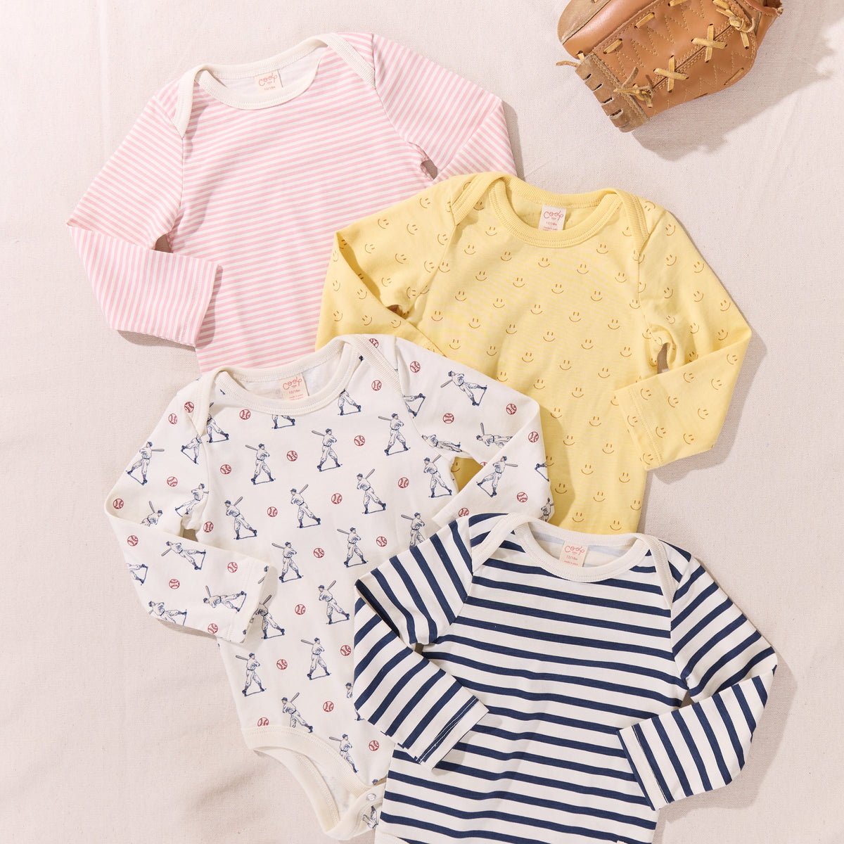 Baby Wonder Bodysuit - Pink Stripe