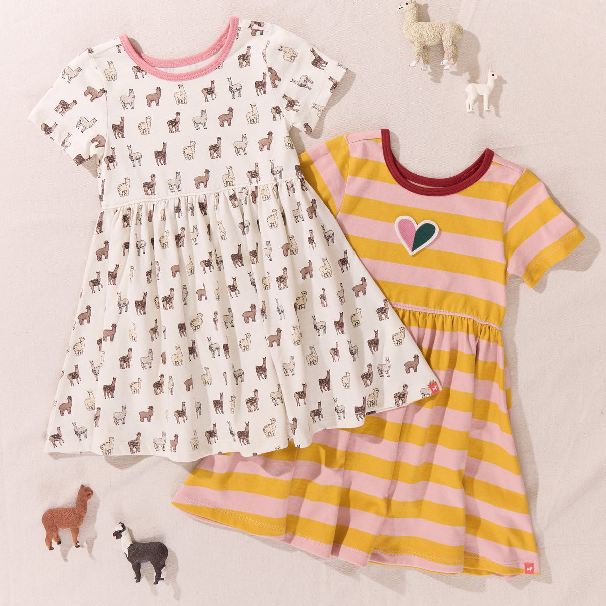 Sunny Dress - Llamas and Alpacas