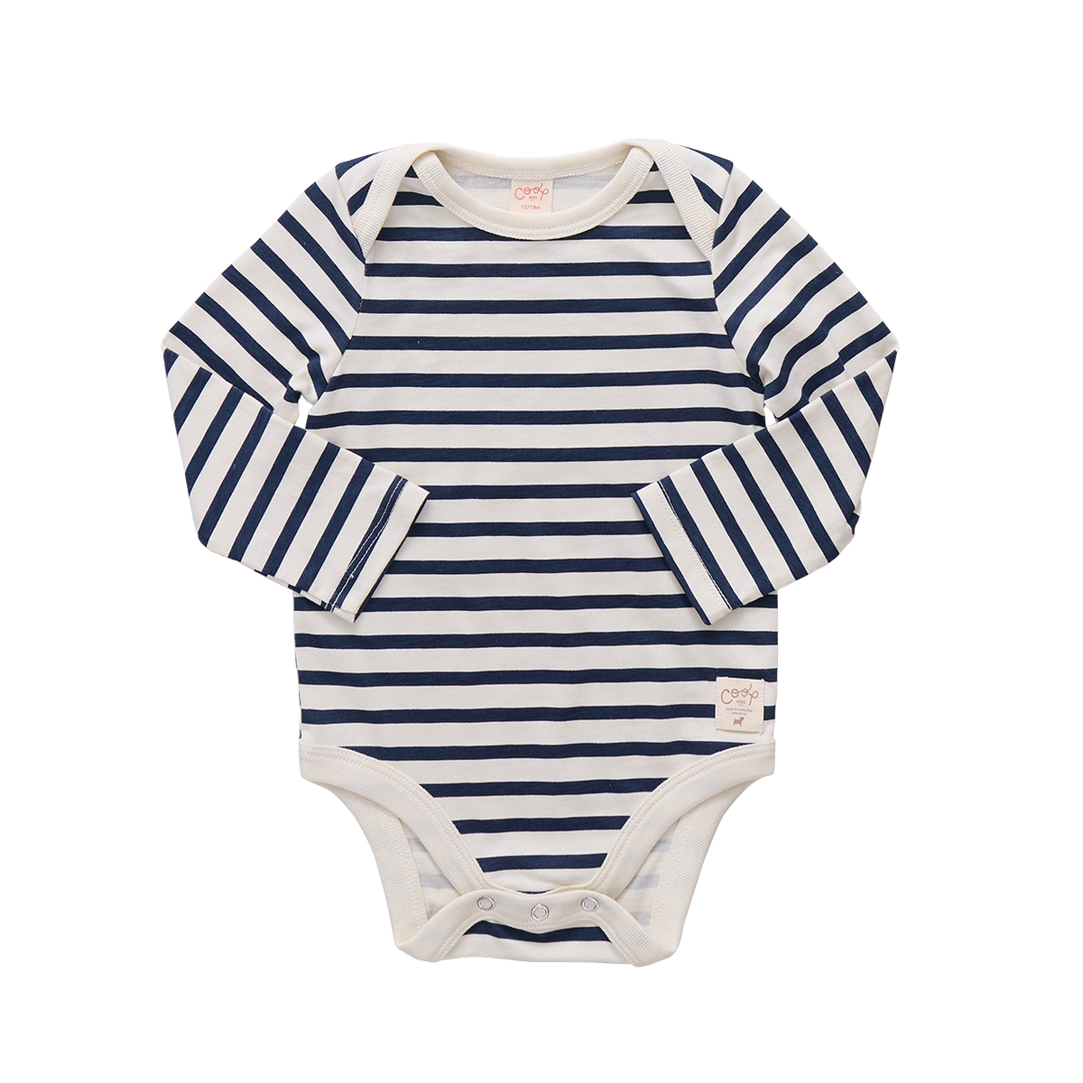 Baby Wonder Bodysuit - Navy Stripe