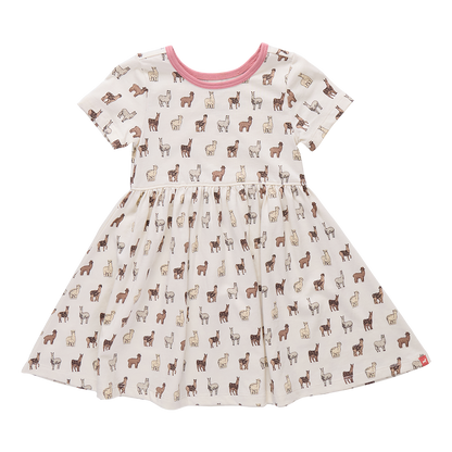 Sunny Dress - Llamas and Alpacas