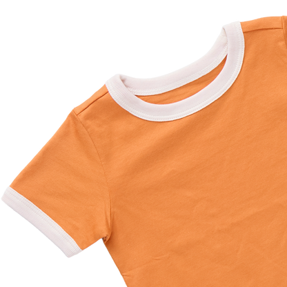 Adventure Ringer T-Shirt - Orange