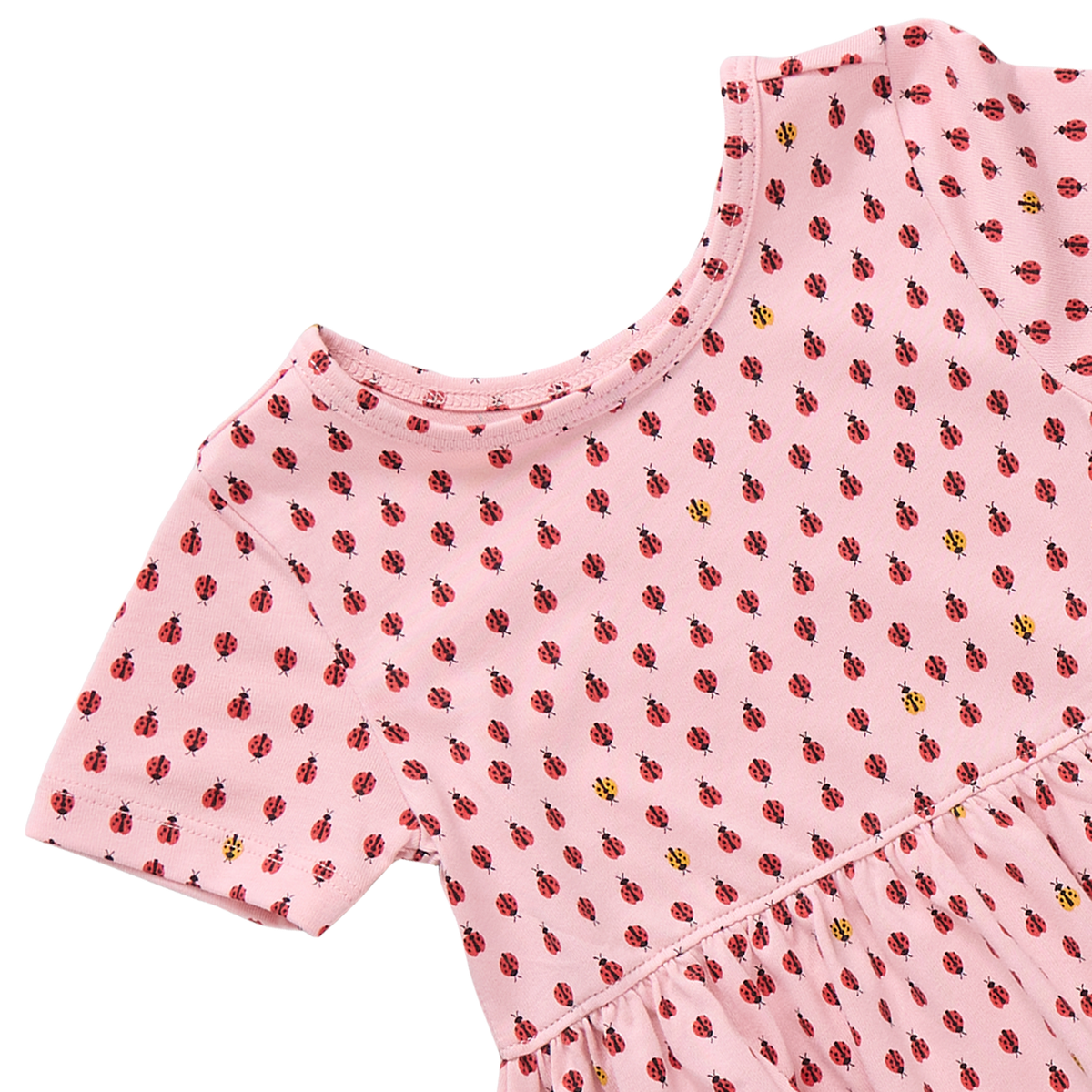 Sunny Dress - Mini Ladybugs