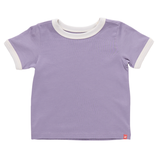 Adventure Ringer T-Shirt - Purple
